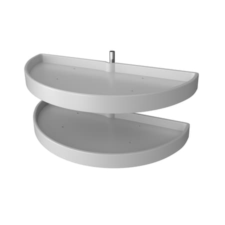 Rev-A-Shelf Polypropylene, White, 33 in W, 15.94 in H, 33 in D, 18.35 in L, White 6842-33-11-570